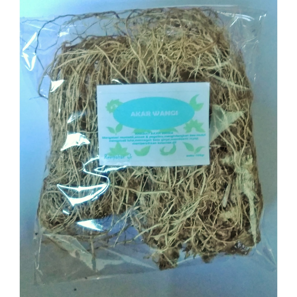 akar wangi asli 50gr akar wangi kering