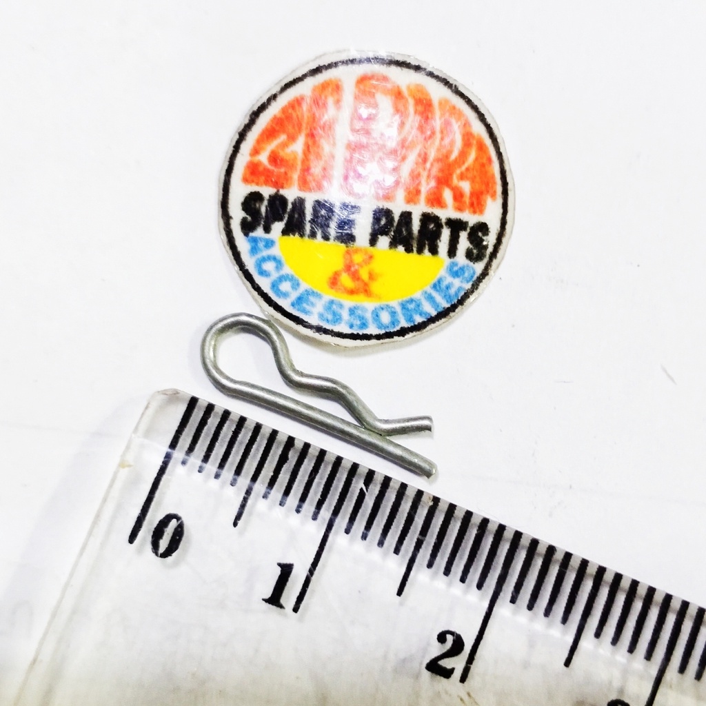 Klip Clip Spi pen R 15mm pin cotter