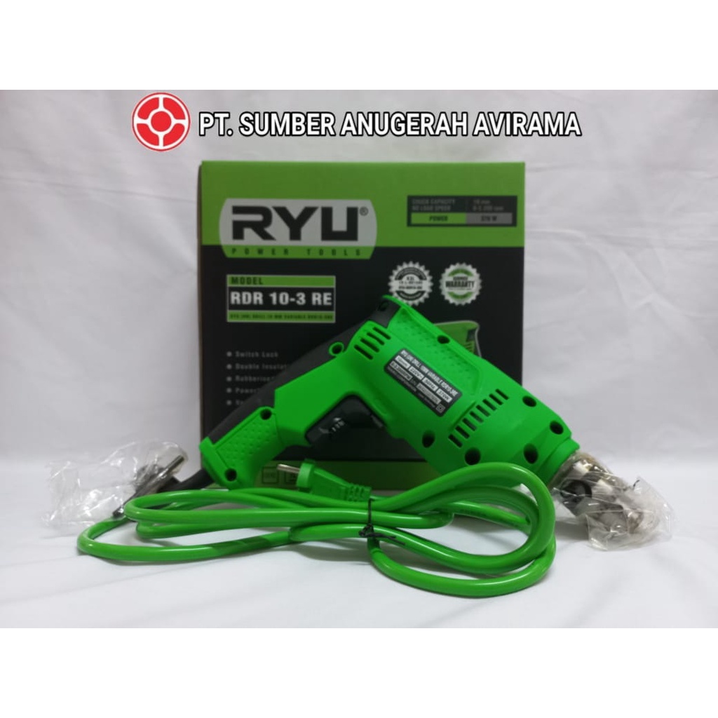 BOR LISTRIK RYU RDR 10-3 RE