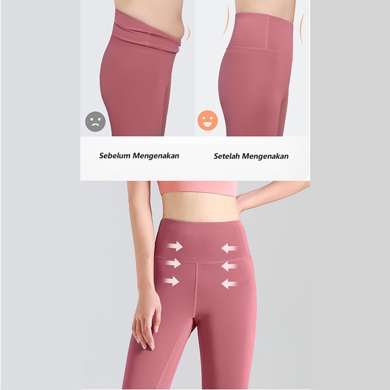 DODOYOGA Yoga Legging Celana Olahraga