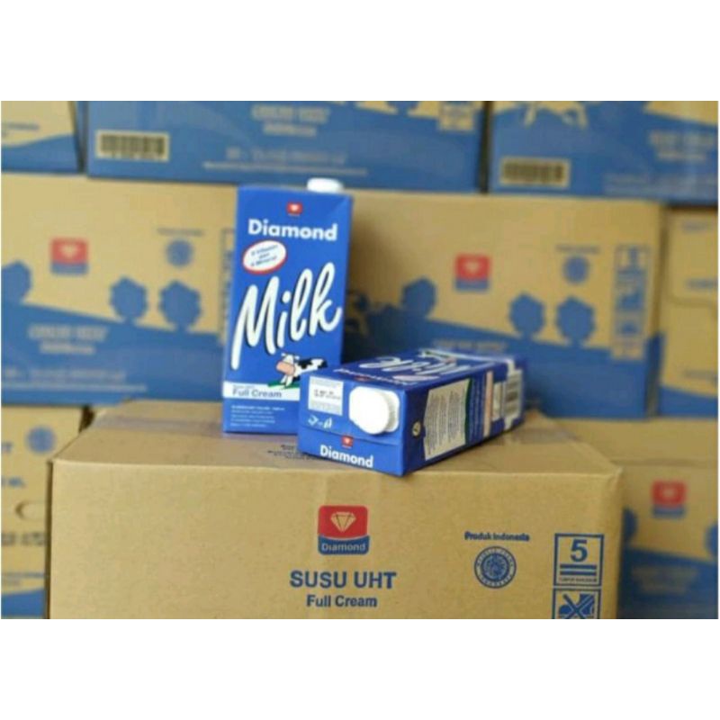 

Susu Diamond UHT Full Cream 12 x 1L