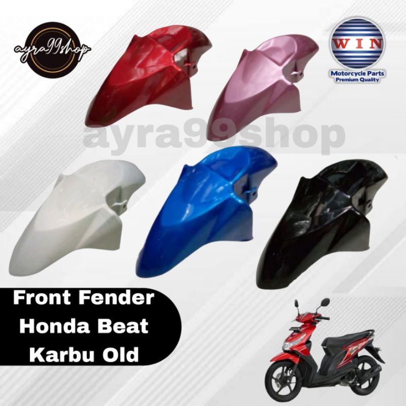 Spakbord Slebor Depan Honda Beat Karbu Old Merk Win