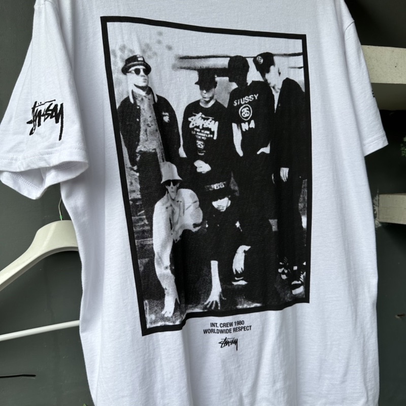 stussy photo tee ist crew