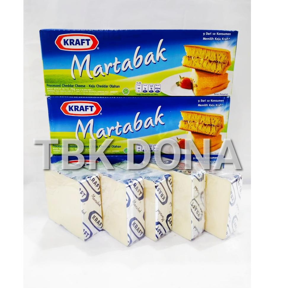

✯Model Baru→ Keju Kraft Martabak Potongan 245-255 gr 48 ✯