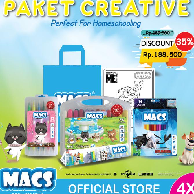 

Paket Creative Mewarnai Pensil Warna Gel Crayon Color pen Set