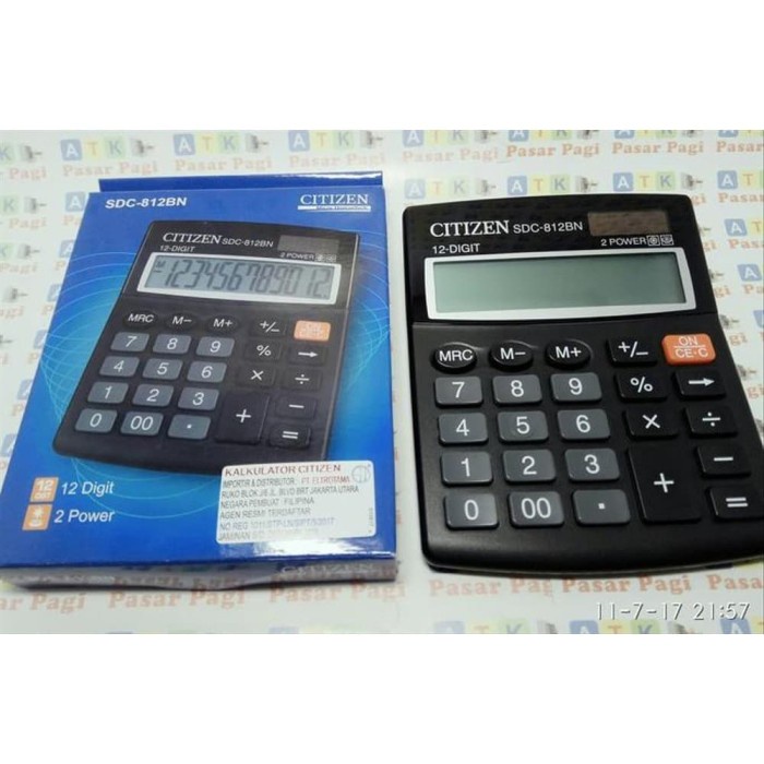

KALKULATOR CITIZEN SDC 812 BN ORIGINAL #ORIGINAL