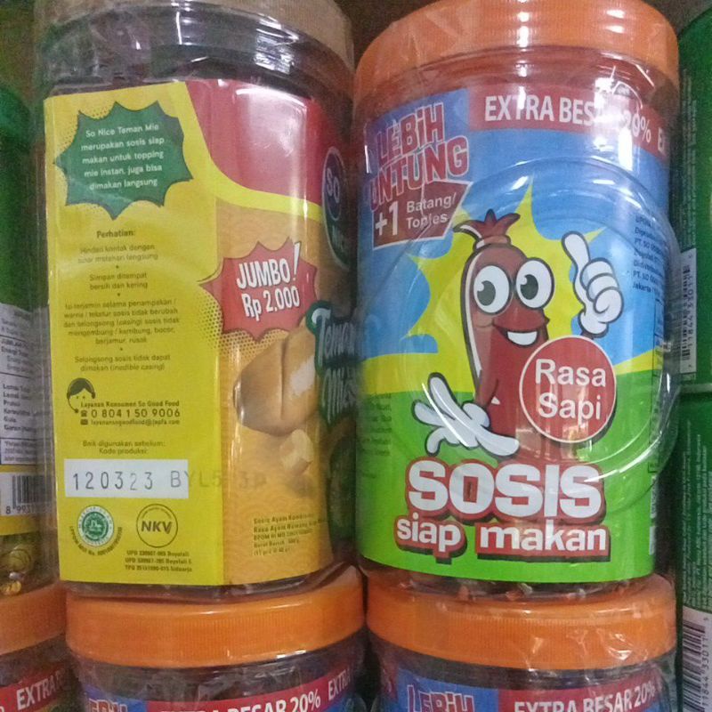 SoNice Sosia Siap Makan 25Pcs (Ayam&amp;Sapi)