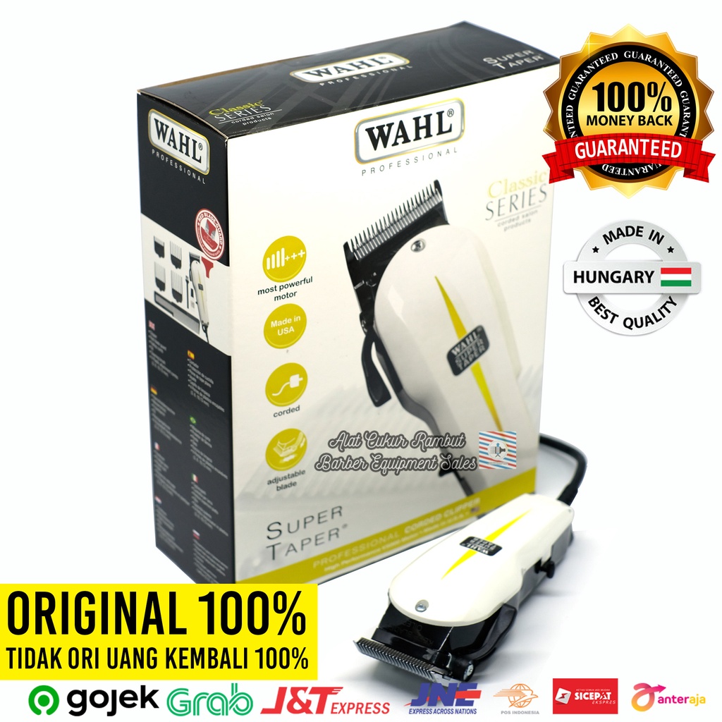 Alat / Mesin Cukur Rambut WAHL Super Taper Original Classic Series