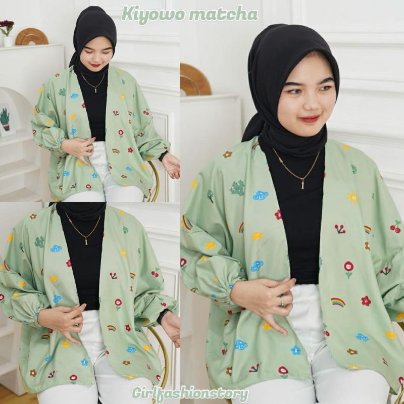 KIYOWO OUTER WANITA CUTE