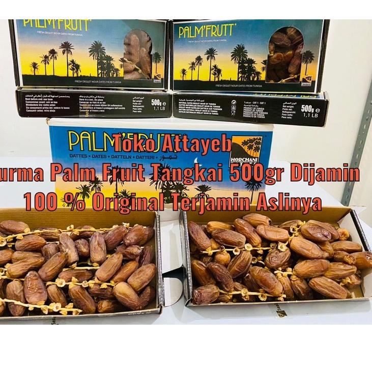 

『MPD』 Kurma Palm Frutt / PalmFruit Tangkai 500gr Dijamin 100 % Original Asli Tunisia Tangkai Palm Frutt / Palm Fruit ( EXP 2023 )