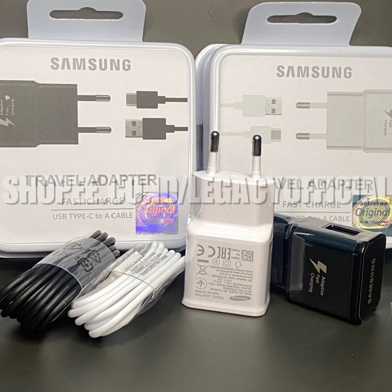 Charger Samsung 15Watt Fast Charging Original Type C / Kabel Samsung Type C Original