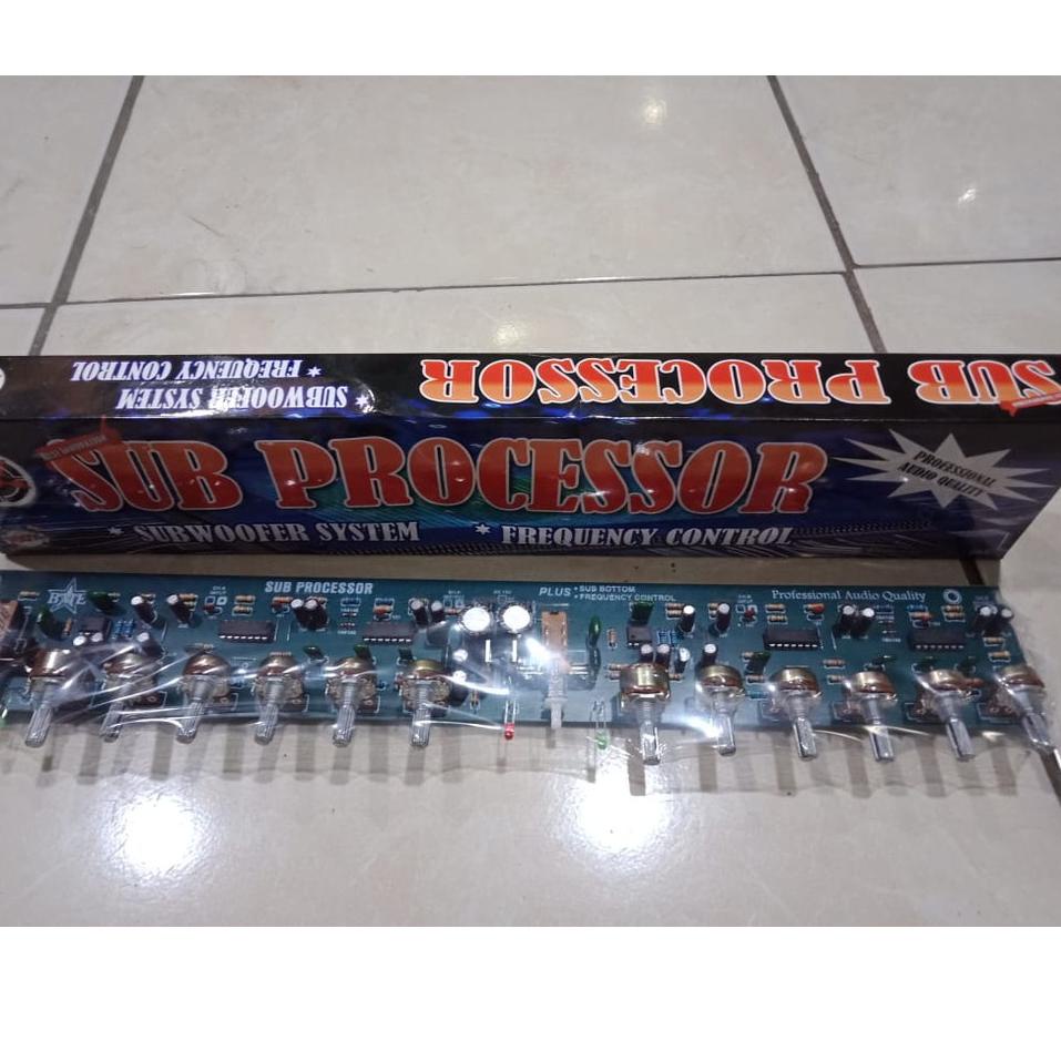 Langsung Order Kit Audio Prosesor + Subwoofer IC LM 324/IC TLO84