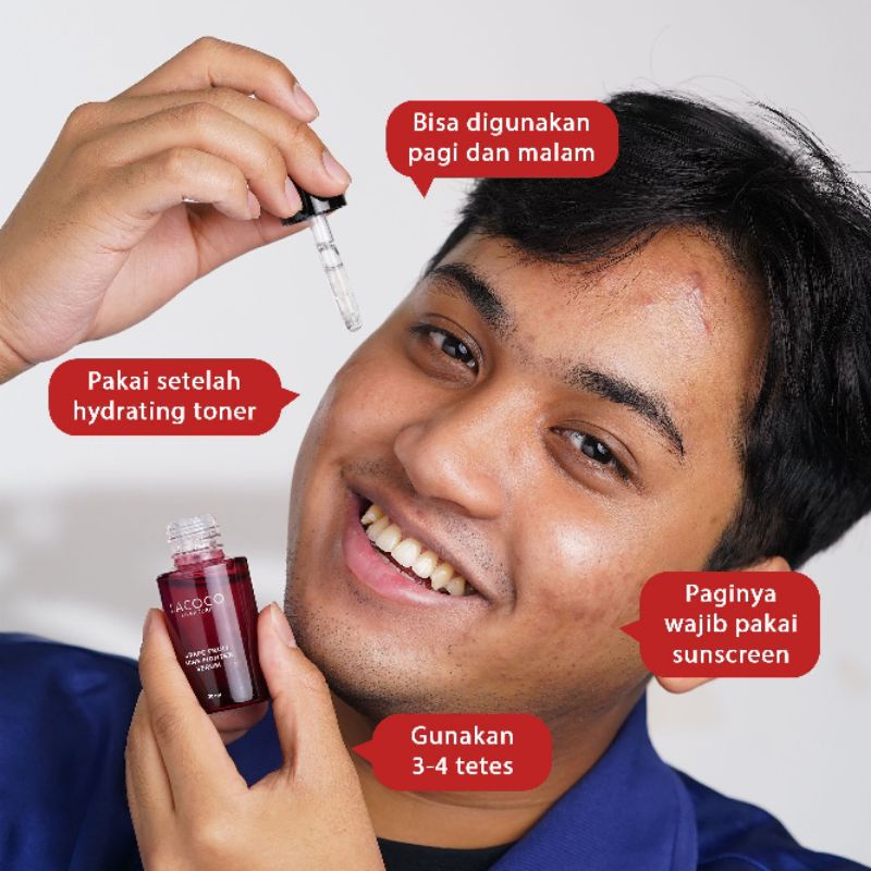 MURAH BANGET,GRAOSERUM,LACOCO Grapeserum/serum lacoco/nasa serum/INDONESIA/(GRAPESERUM) LACOCO GRAPE