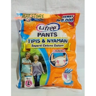 Terlaris 1 Dus 48 Pcs Lifree Pants Popok Celana Dewasa // Popok Celana Dewasa Size (M,L,XL,XXL)