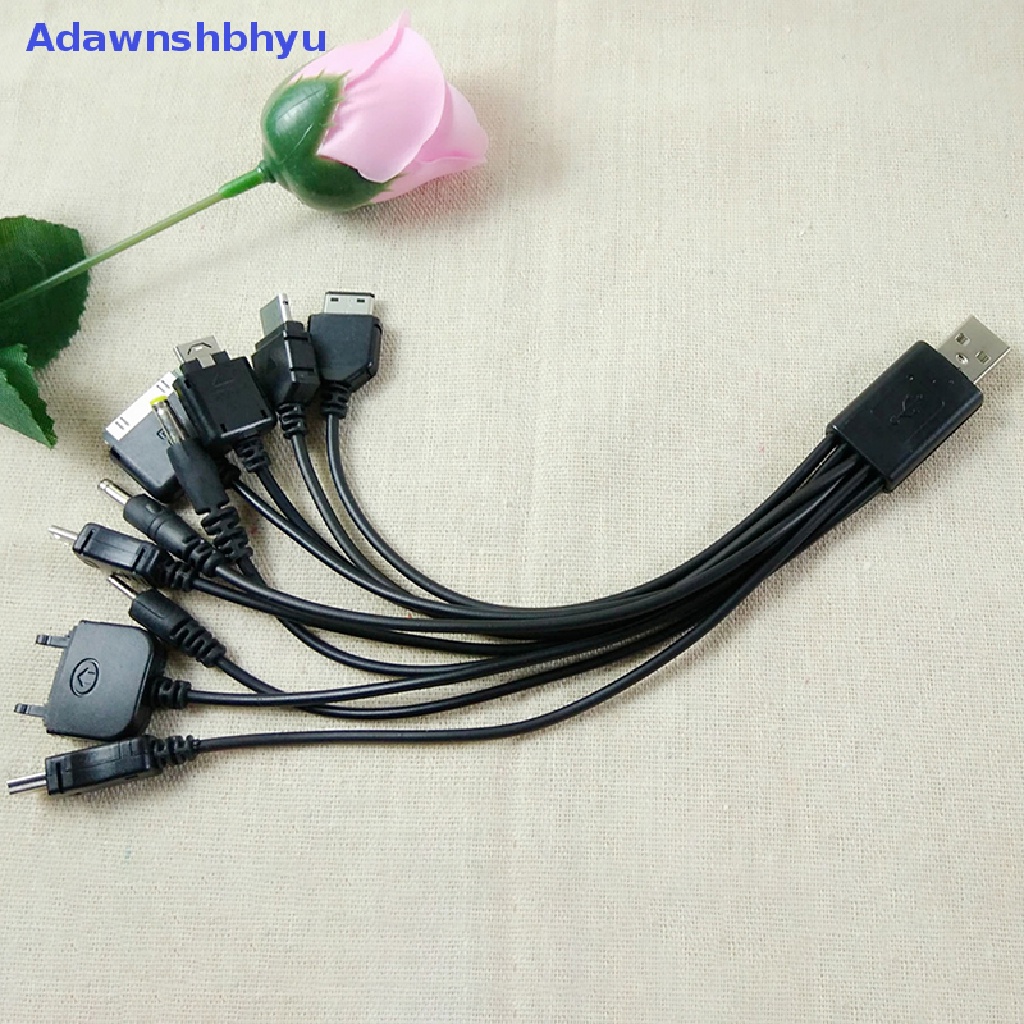 Adhyu Kabel USB Charger 10in1 al Untuk Motorola Samsung LG Kabel Data ID