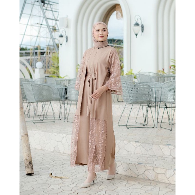 ISABELLE DRESS / DRESS KONDANGAN / DRESS PESTA / SERAGAMAN / BUSUI FRIENLDY / ABAYA DRESS