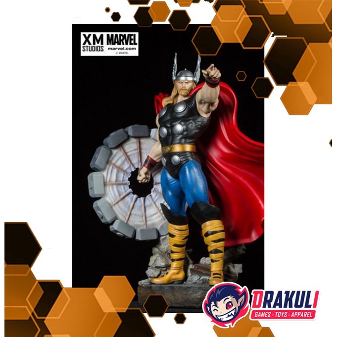 Drakuli Hobbies Statue XM Studios 1/4 Thor (Comic Version) With Coin BIB