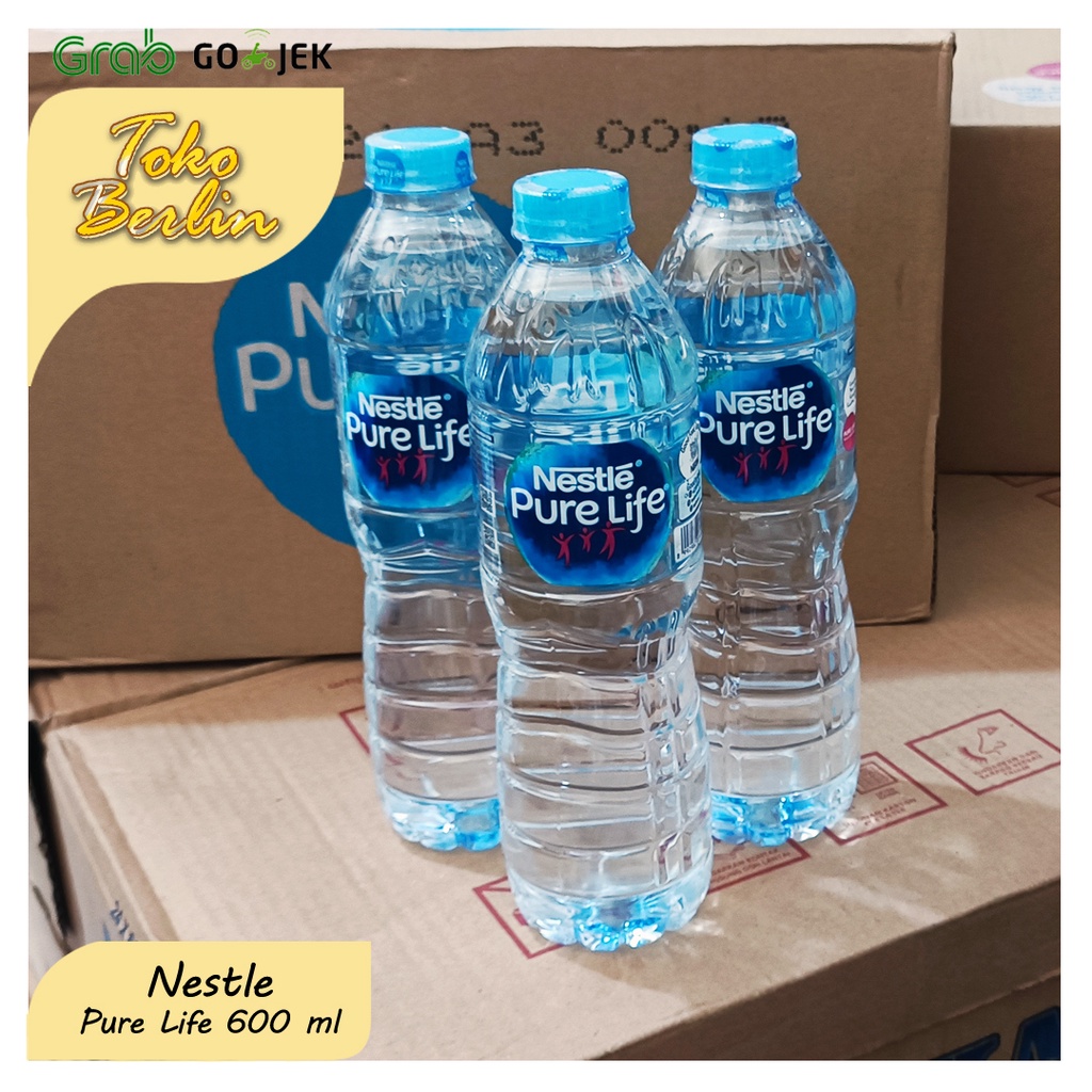

NESTLE PURE LIFE 600 ML ISI 24 BOTOL AIR MINUM MINERAL