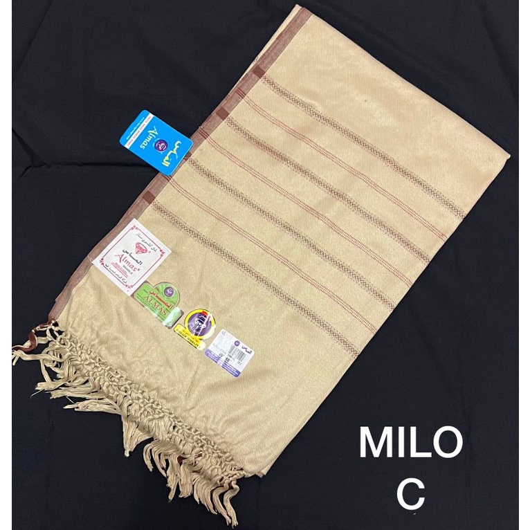 SORBAN TENUN GARIS KASHMIRI