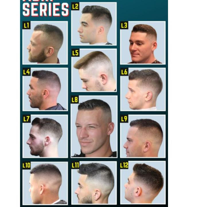 Paket Hemat--Poster Pangkas Rambut Poster Pangkas Rambut Pria Poster Barbershop Poster Pangkas Rambu