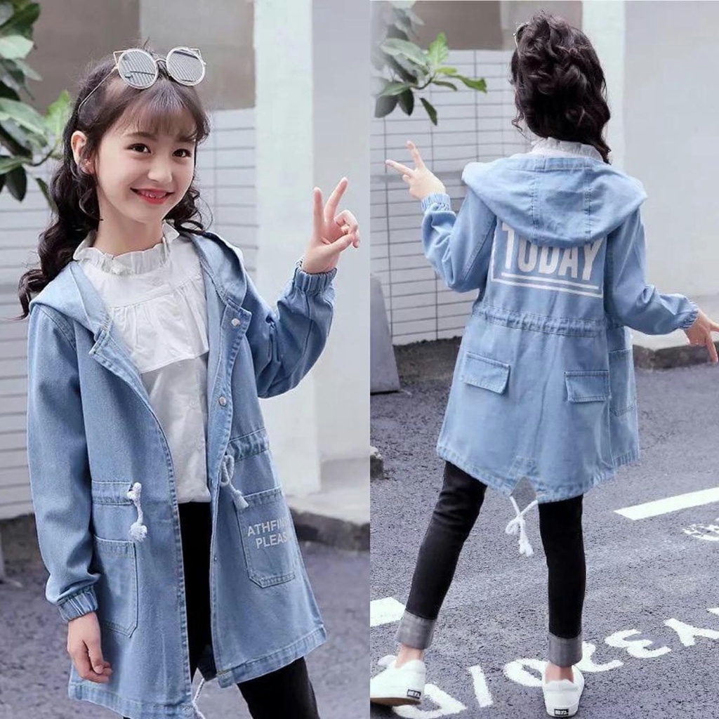 MGC Jaket Hoodie Anak Remaja Perempuan Korean Style Modis Tranday Terbaru 2022 Hoodie Jeanny Viral