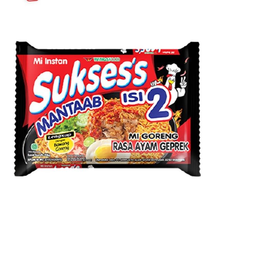 

Ready Banyak Suksess Mie Goreng Ayam Geprek 126Gr x4 Free Pouch~