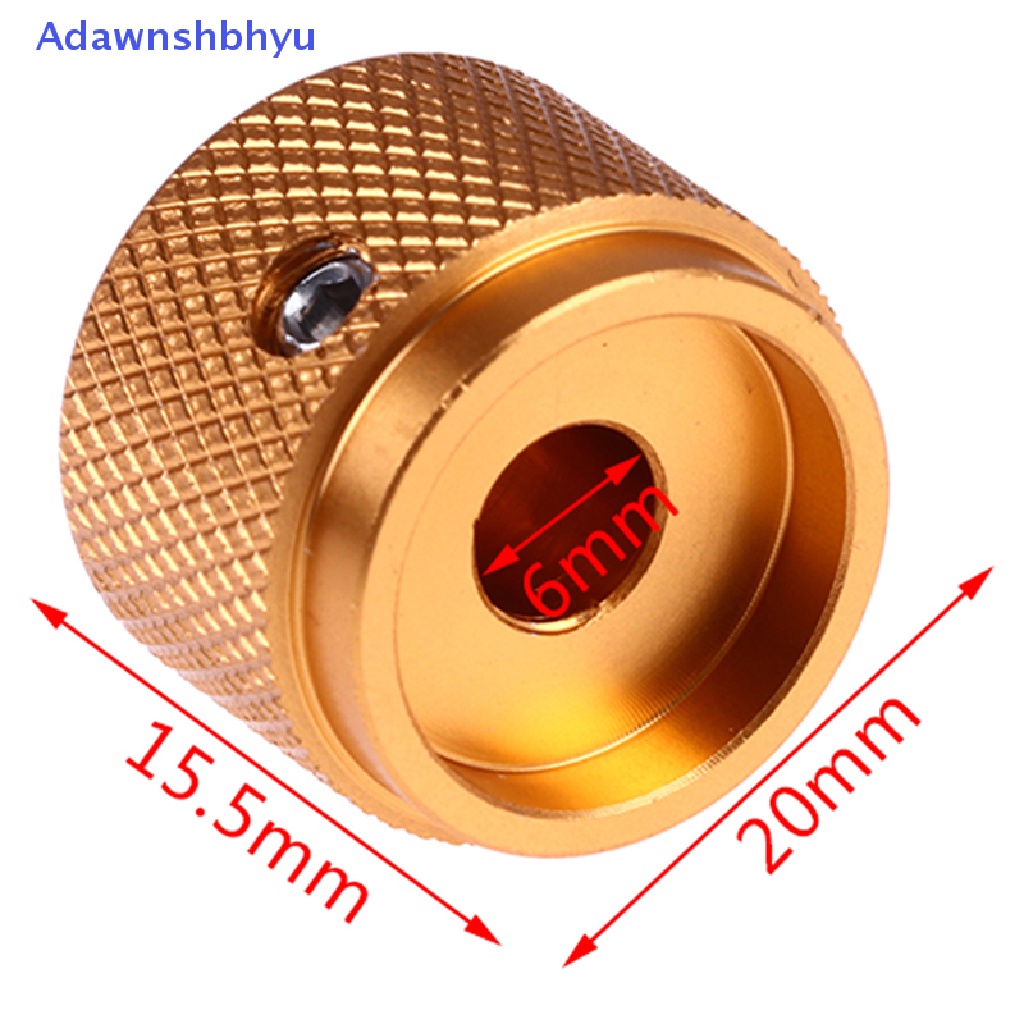 Adhyu Solid Mesin Metal Aluminium Rotary Encoder Potensiometer Volume Switch Knobs ID