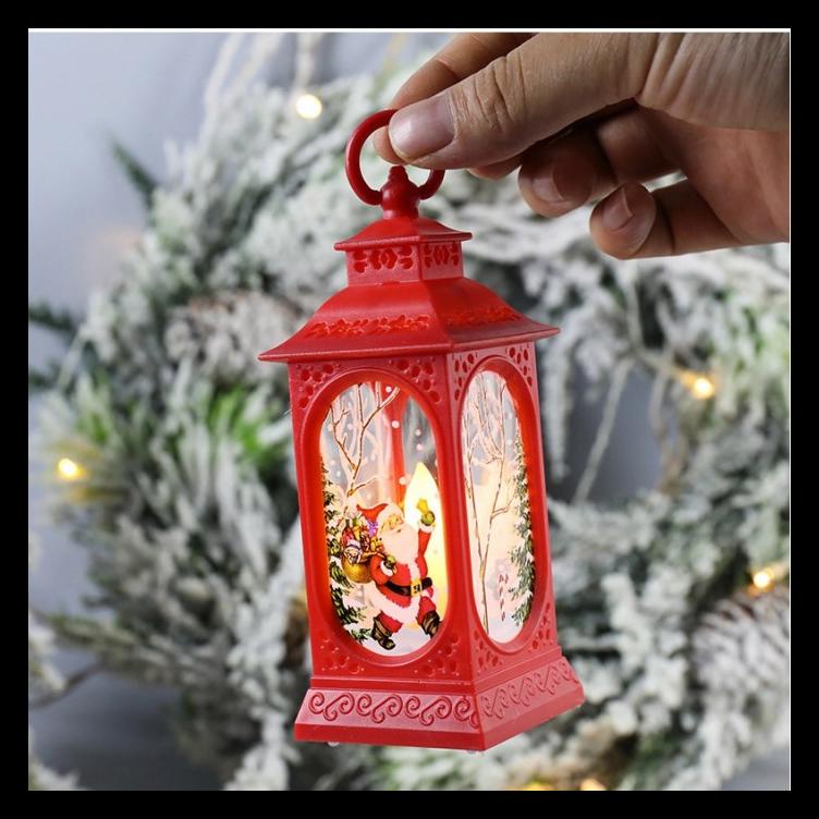 

LENTERA LED KADO NATAL SOUVENIR CHRISTMAS LILIN LED ELEKTRIK MURAH BARU