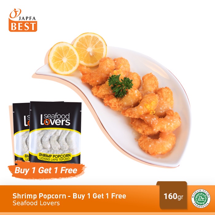 

Seafood Lovers Shrimp Popcorn 160 Gr [Buy 1 Get 1 Free] Tx0396