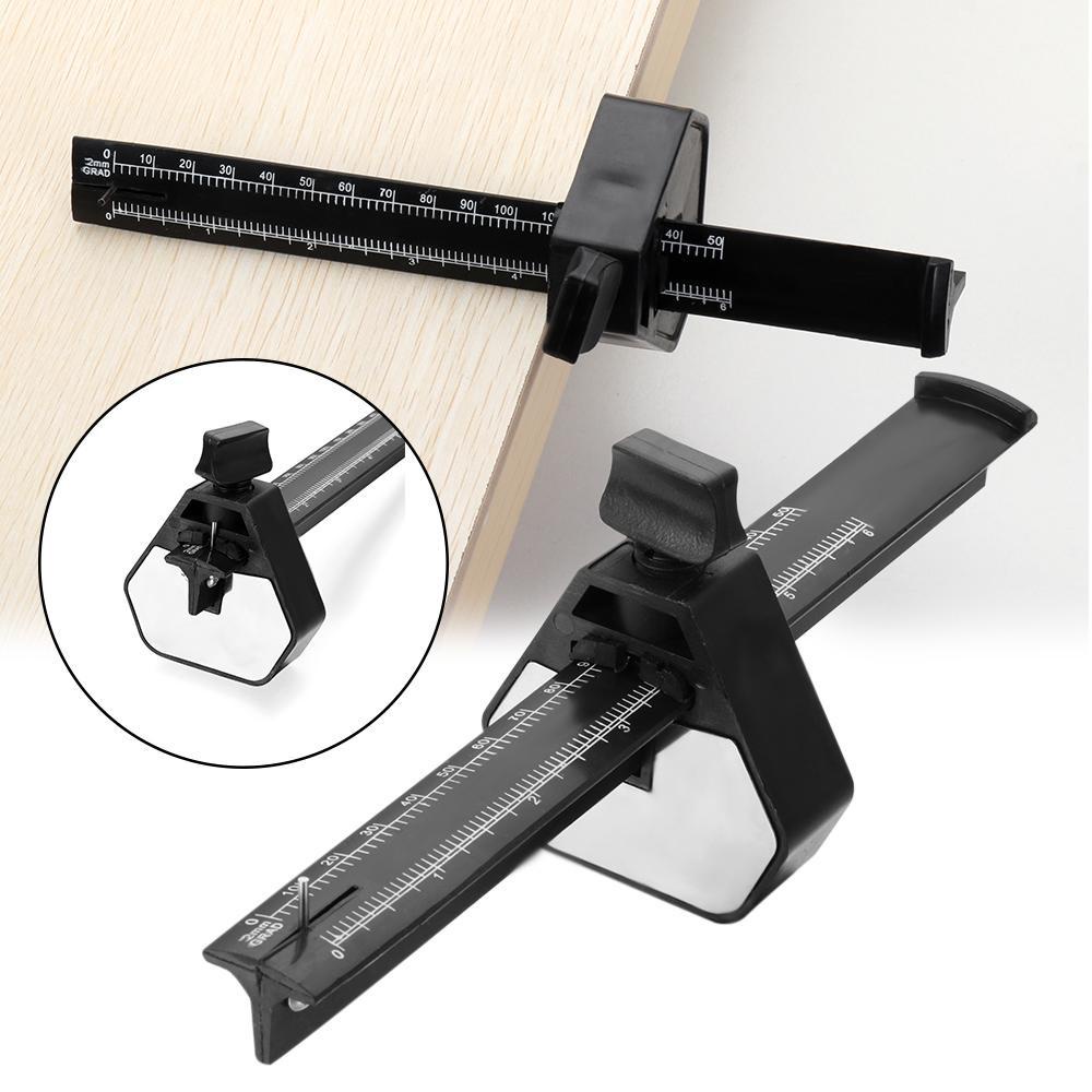 Lanfy Paralel Marking Gauge Untuk Woodworking 0-150mm Dengan Penggaris Skala Scribe Alat Ukur Gauge Scriber Marking Tool