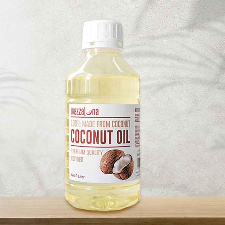 

SALE!!Minyak Kelapa Organik Mezzaluna 1 Liter Coconut Oil Refined RBD|RA8
