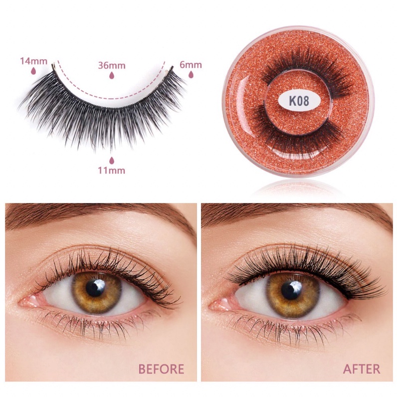 Eyelash Extention Maange 3D Ekstensi Eyelashes Alami  MAGEFY  XX092