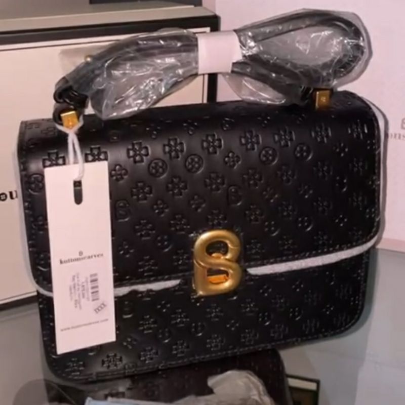 Buttonscarves Audrey Monogram Bag