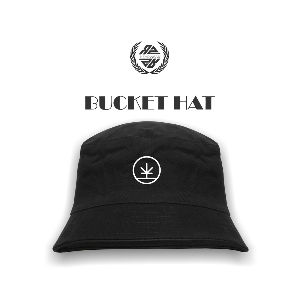 Topi Bucket Pria Wanita Sablon Premium Bucket Hat Bolak Balik Sablon 1 Sisi Bahan Katun Original