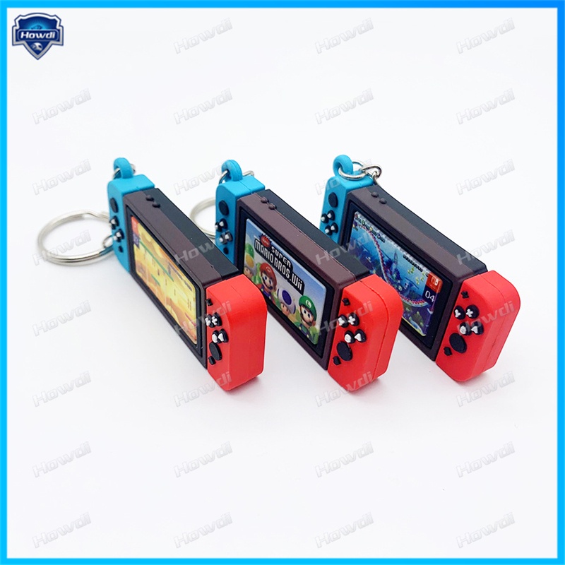 Aksesoris Kunci Mobil Mario Super Mary Game Key Chain Animal Sen Zelda Nintendo Key Pendant Liontin Kartun