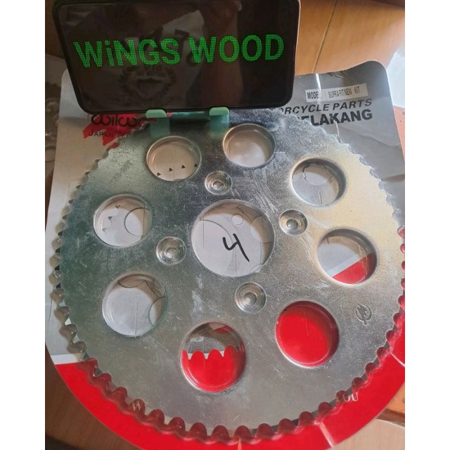 GEAR BELAKANG 428 SUPRA FIT NEW 60T / GIR BELAKANG 428 SUPRA FIT NEW 60T / GIR BELAKANG 428 SUPRA FI