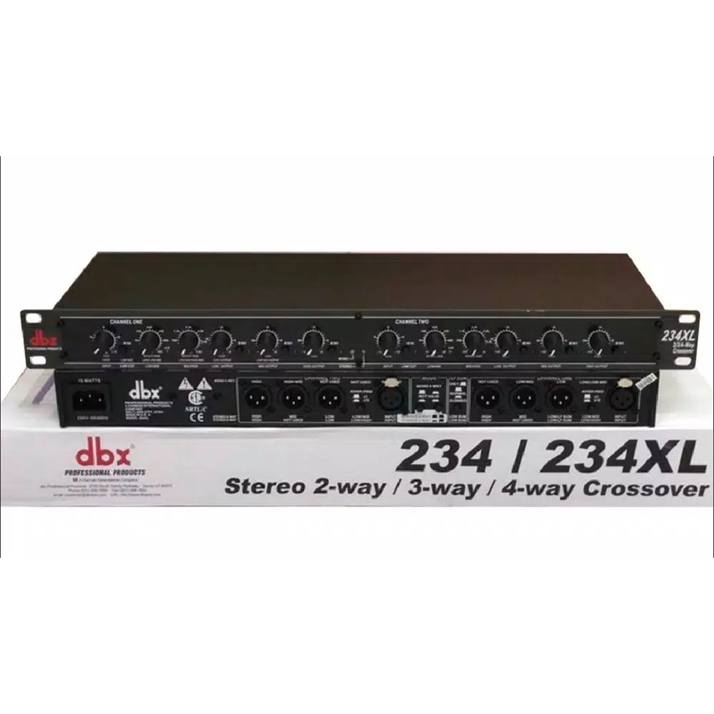 Crossover DBX 234XL 234 XL 2 WAY 3 WAY MONO 4 WAY GRADE A++