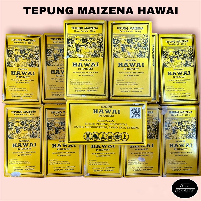 

tepung meizena / tepung jagung HAWAII