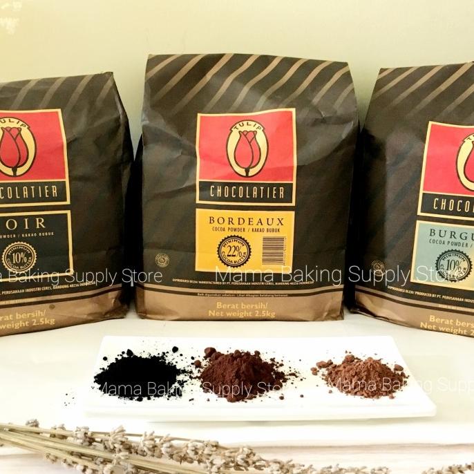 

Tulip Bordeaux Cocoa Chocolate Cokelat Powder Bubuk Bordeaux 2.,5 Kg