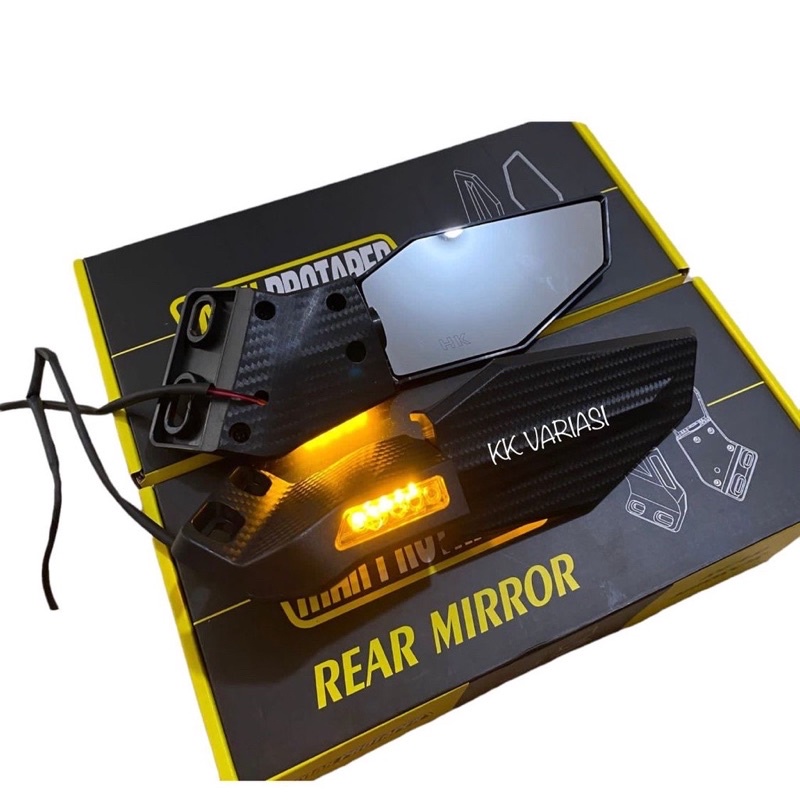 SPION WINGLET FAIRING PLUS LAMPU SEN NMAX PCX AEROX ZX25R NINJA 250Fi CBR R15 R25