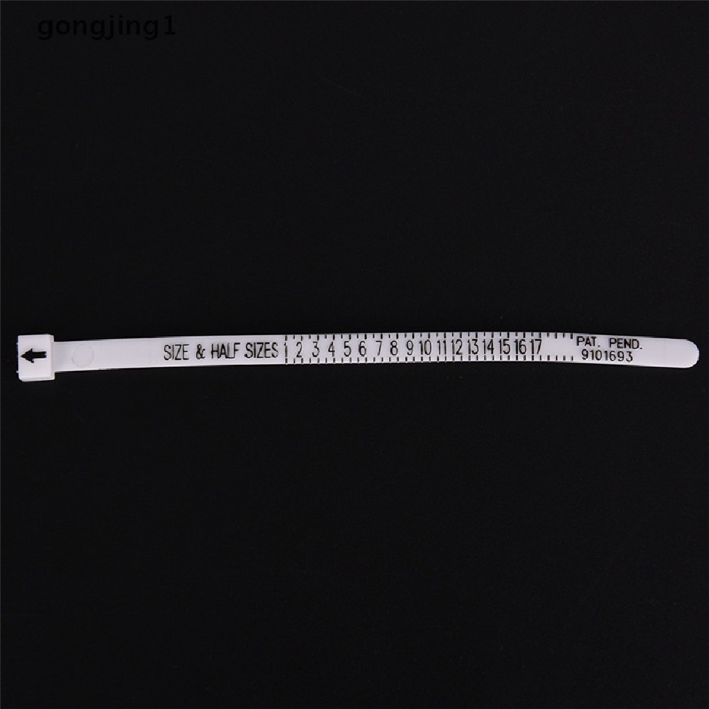 Ggg UK US Ring Sizer Measure Finger Gauge Ukuran Untuk Wedding Ring Band Cincin Tunangan New ID