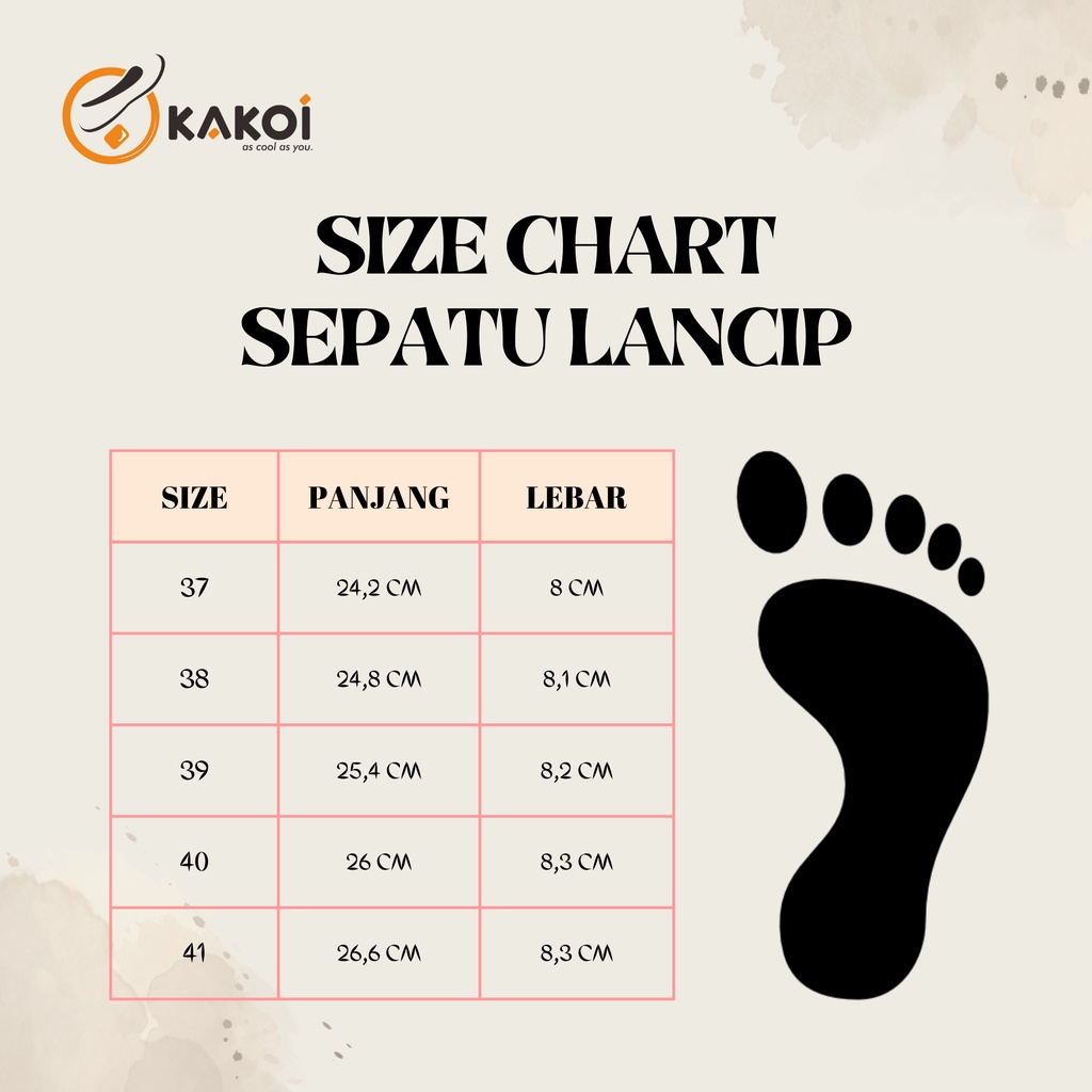 FLAT SHOES SEPATU WANITA KAKOI AGHETA