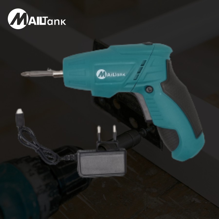 Mailtank SH370 Cordless Multifunction 4.2 Volt Electric Drill Screwdriver 4.2 Volt Cordles Mini Cordless + Charger / Bor Obeng 2 Mode / Mesin Bor Obeng Bolak Balik Batrai