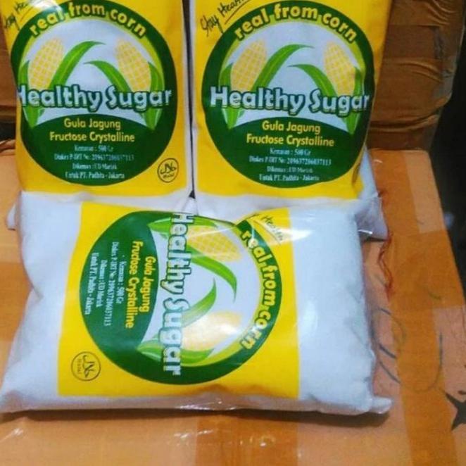 

GGD✤ Gula Jagung Murah/Healty Sugar 500 gr/gula sehat Ready Banyak