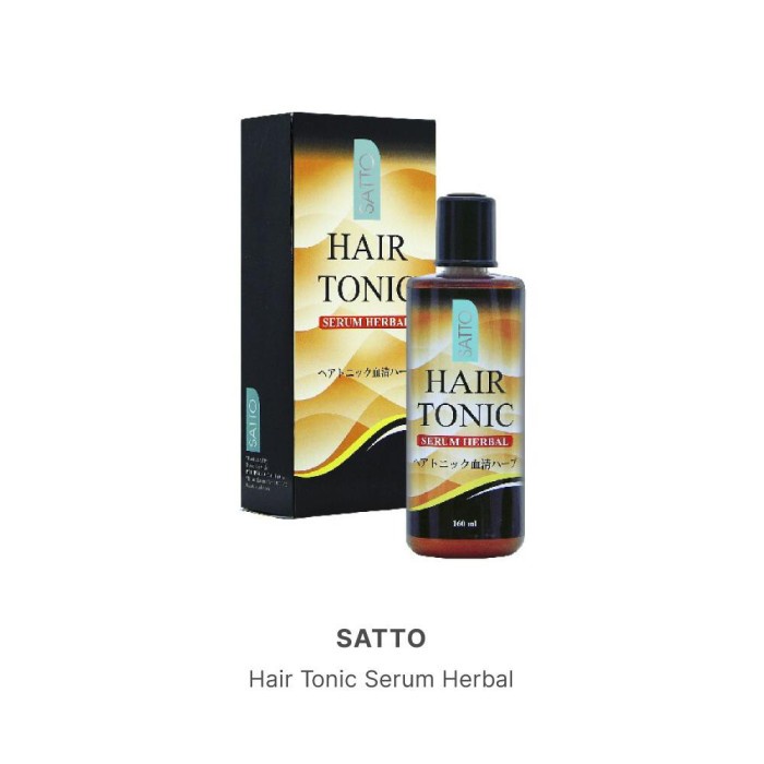 Tonic Satto Hair Tonic 160Ml