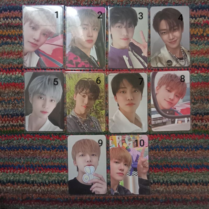 PHOTOCARD JAEMIN PC JAEMIN OFFICIAL