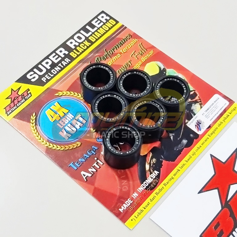 Super Roller BRT Racing 15gr ADV PCX Vario 125 150 160 Genio Beat Deluxe New Scoopy 2021 Spin Skywave