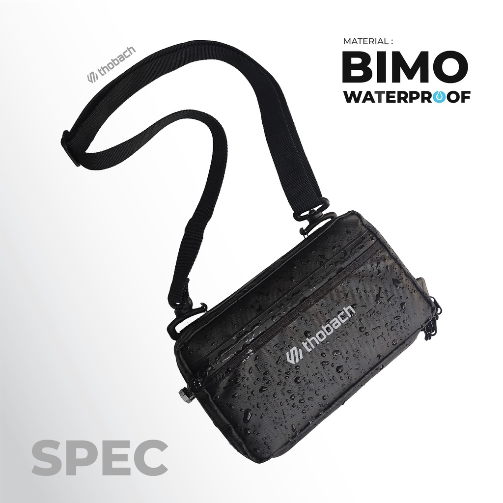 THOBACH - SLING POUCH SLING PHONE WATERPROOF EXCO TAS SELEMPAN DOMPET KARTU WALLET HAND BAG CLUTCH