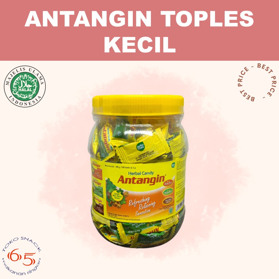 

Antangin Toples KECIL 150. permen. TOPLES