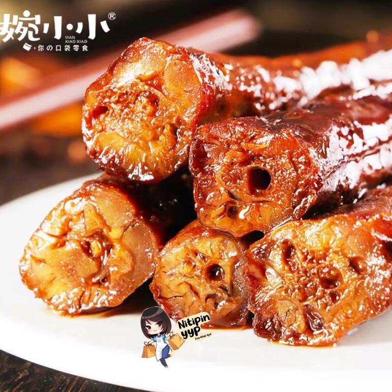 

<J-1&1✪> [HALAL] Leher Bebek Cemilan China Siap Saji Instant - WANXIAOXIAO Kao Bo Leher Bebek Panggang Siap Makan (40gr) pasti dikirim